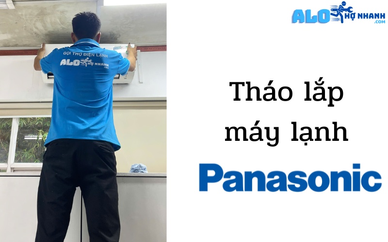 tháo lắp máy lạnh panasonic