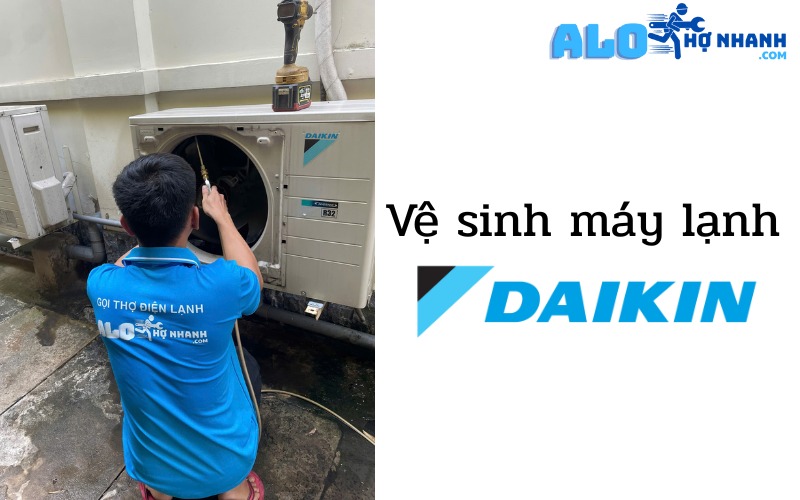 vệ sinh máy lạnh Daikin